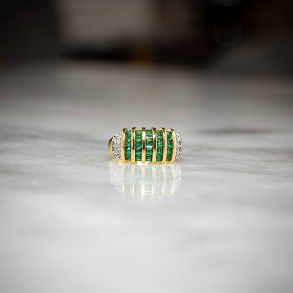 Emerald Green Ring