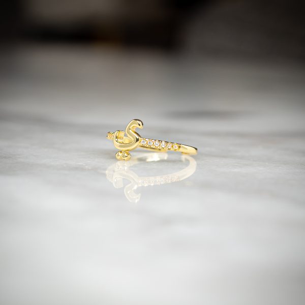 Arabic Letter Ring