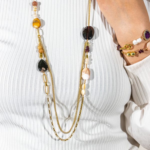 Long two Layer Necklace