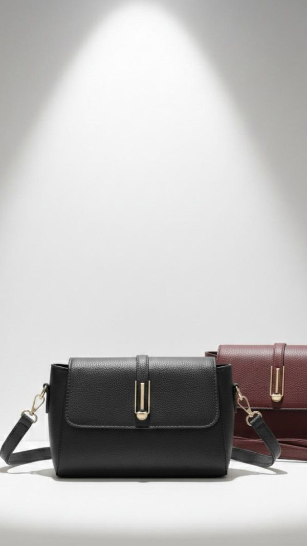 Leather small cross bag